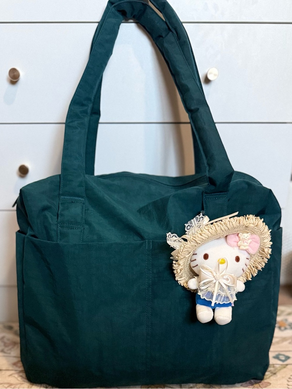 BAGGU Small Cloud Carry On- Deep Sea Color